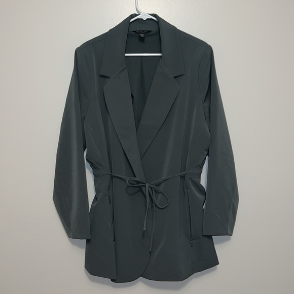 Athleta Endless Primatwill Blazer in Green - Picture 2 of 11